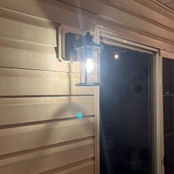 Porch Light Solar Power