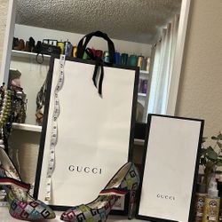 Authentic Gucci Gift Bag 