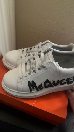white black lettering Alexander mcqeens