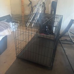 DOG CRATE!