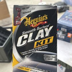 Meguire’s Smooth Surface Clay Kit For Cars