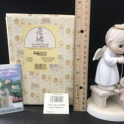 Precious Moments #325325 “The Good Lord Will Always Uphold Us”