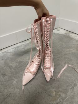 Light Pink Boot Heel