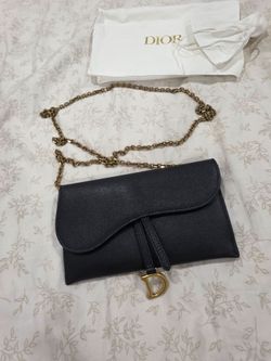 Dior Saddle Wallet on Chain Bag
