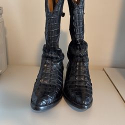 Exotic Alligator Cowboy Boots 