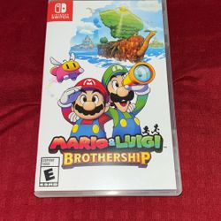 Mario And Luigi Brothership Nintendo Switch 
