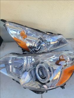10-14 Subaru Outback Legacy Projector Headlights Luces Calaveras Micas Faros Faroles Headlamps Focos