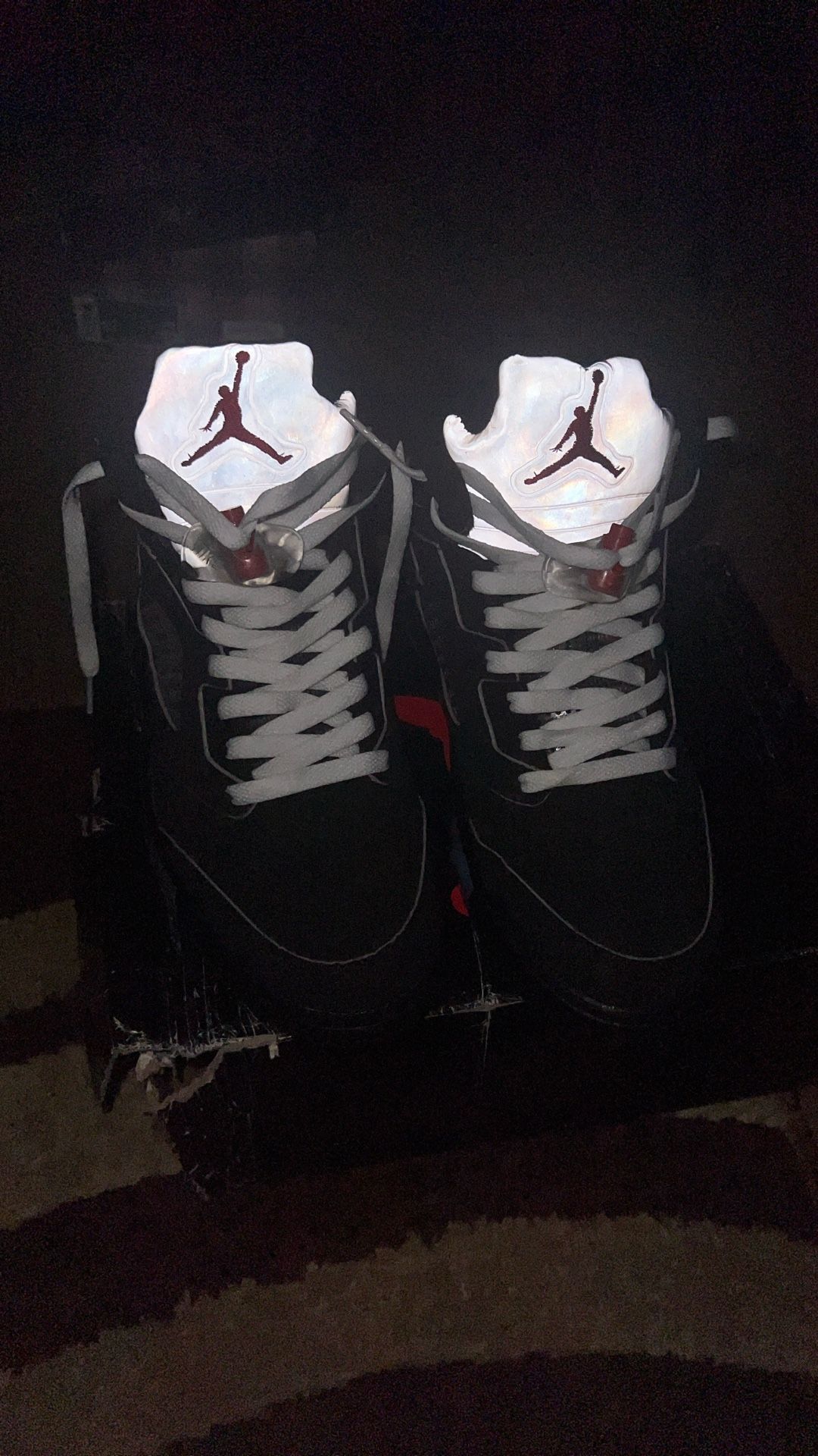 Metallic 5s Size 9.5