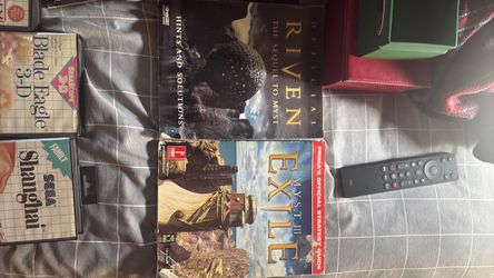 Riven and Myst III Exile Strategy Guide Books