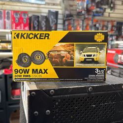 3-1/2” Coaxial Kicker Speakers 