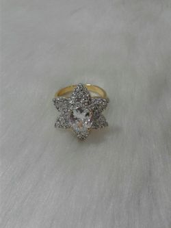 Womens Gold Plated Ring