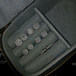 925 Silver Moissanite Jewelry 