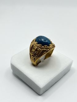 Vintage Ornate Gold-Tone Filigree Ring