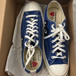 Comme des Garçons PLAY × Converse Chuck 70 Low 'Blue Quartz'