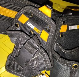 Tough built work belt