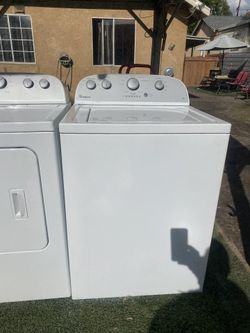 Maytag Centennial, commercial technology, washer, and gas dryer matching set