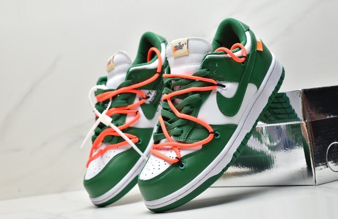 Nike Dunk Low Off White Pine Green 77