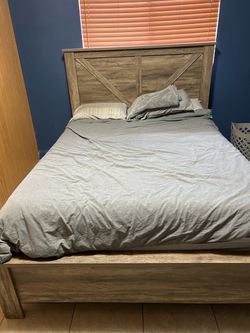 Queen bed frame