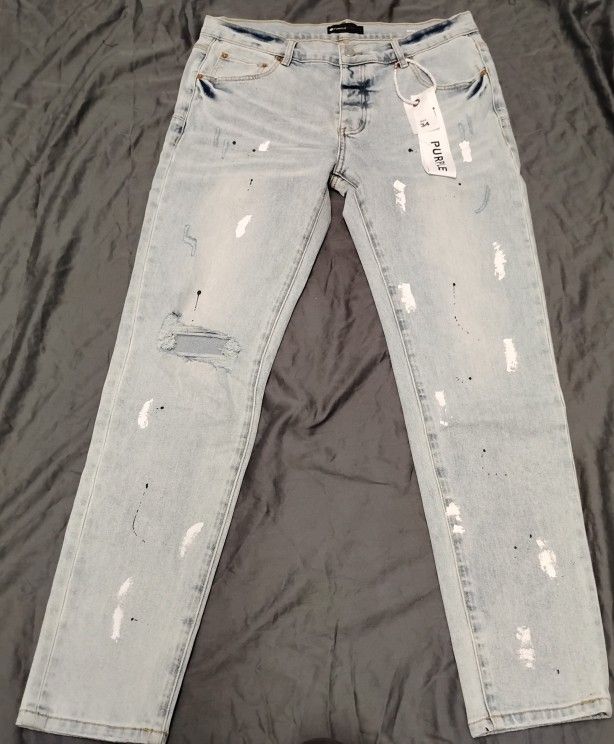 (READ THE DESCRIPTION) Purple Jeans Men's Size 34