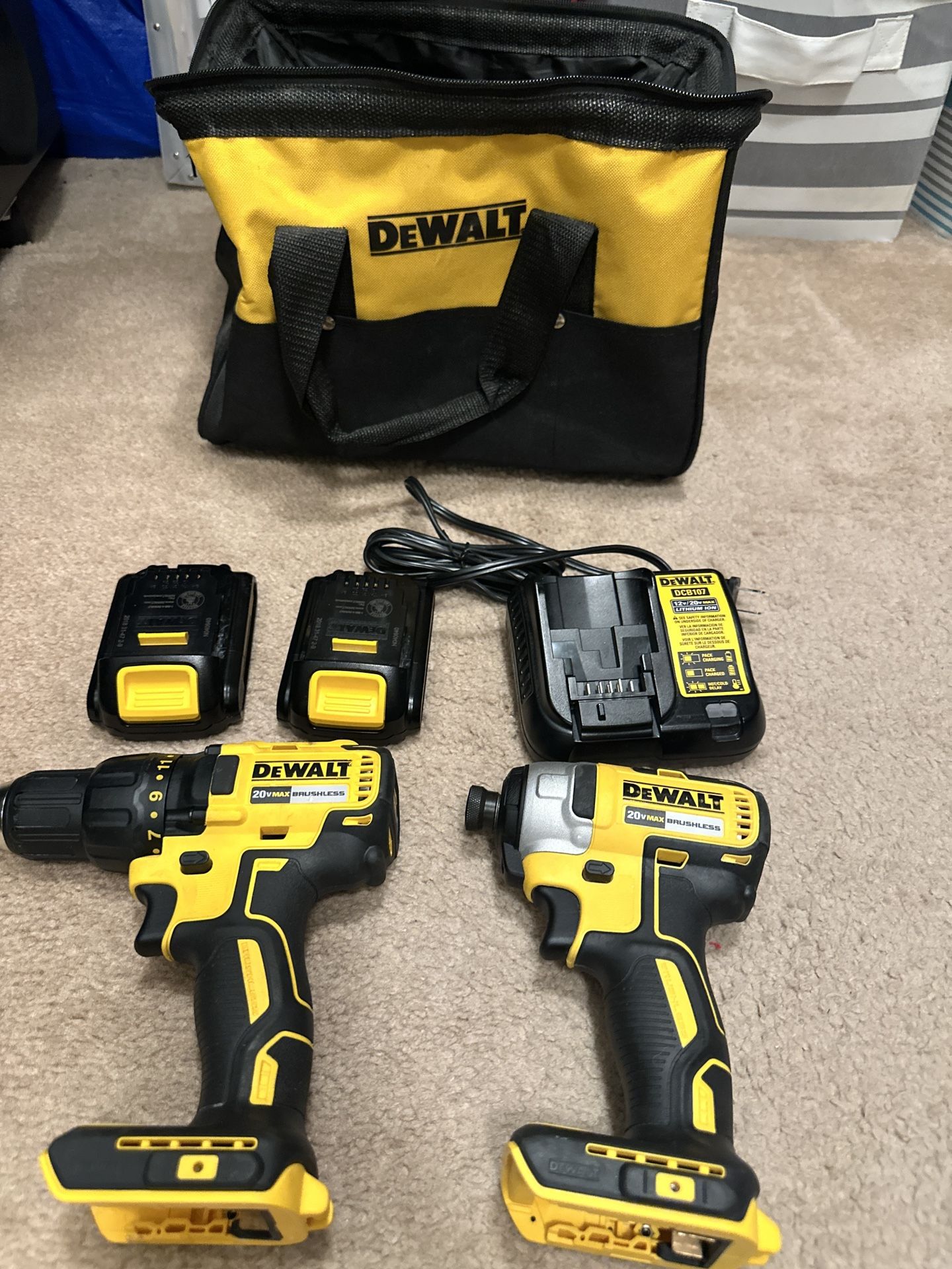 Dewalt 20v Max Brushless Power Tools