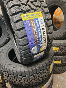 New set of tires lion xt 33 1250 22 lt