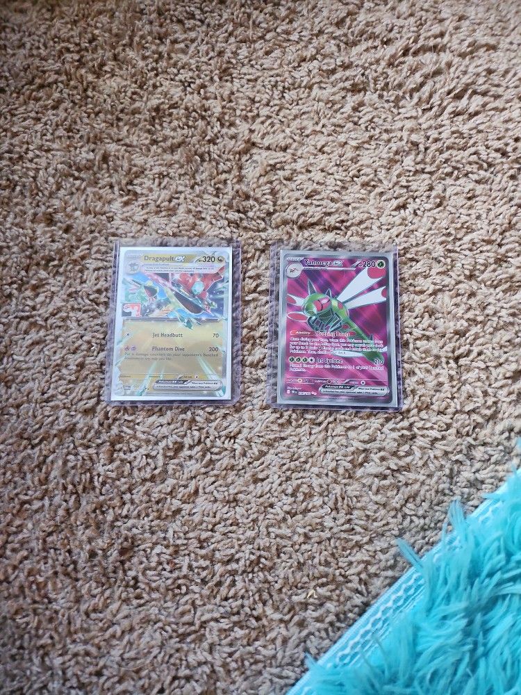 Dragapult Ex And Yanmega Ex