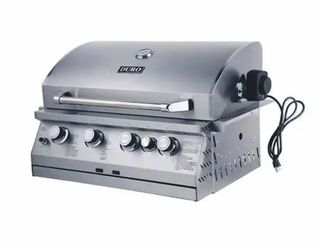 NXR 30 in. 4-Burner Built-In Gas Grill with Rotisserie Burner
