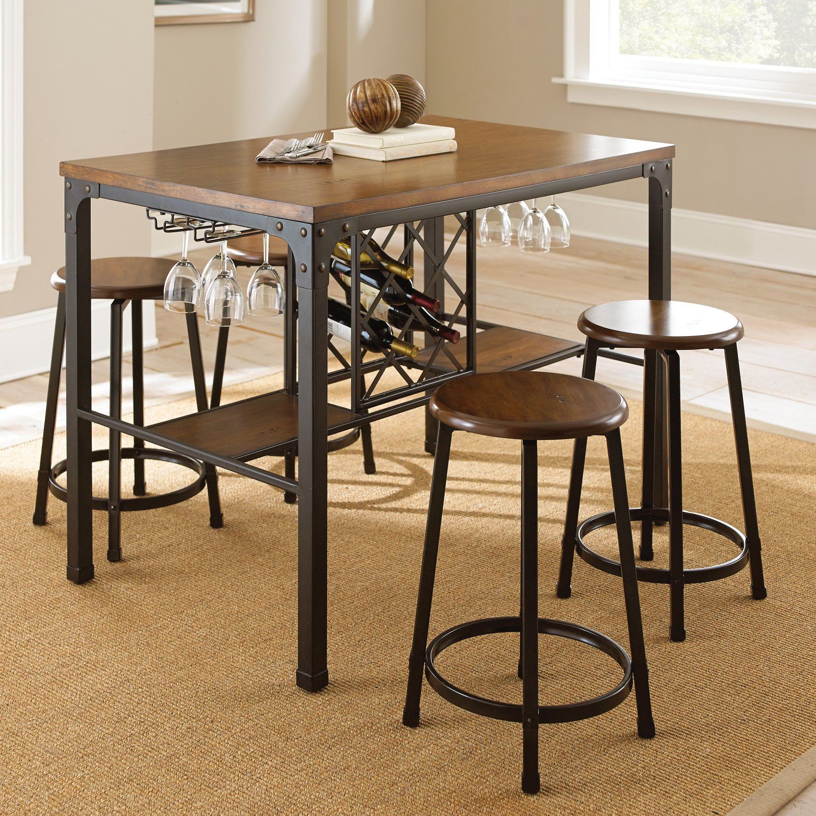 Kitchen table with 2 stools
