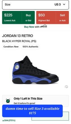 Jordan 13 HYPER ROYAL (PS)