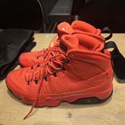 Jordan Retro 9 Chile 🌶 Red 