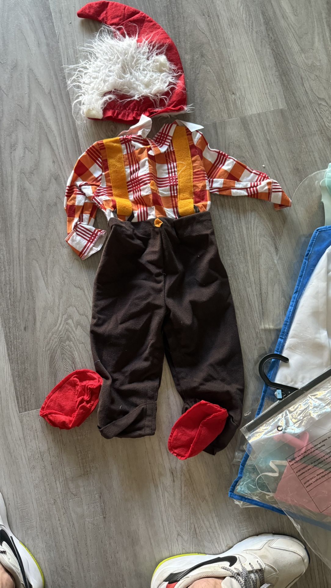 Toddler gnome costume