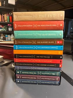 Series of Unfortunate Events Books 1-13