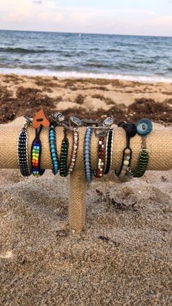 Handmade beaded wrap bracelets!!