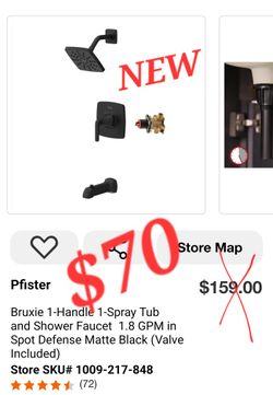 Pfister
 Tub and Shower Faucet  