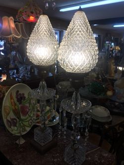 Vintage lamps set of 2