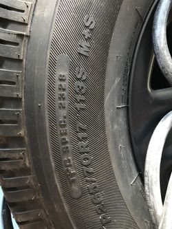 NITTO truck tires 265/70/17