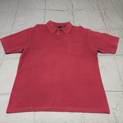 Pendleton  woolen mills rn # 29685 thick polo shirt men’s L 