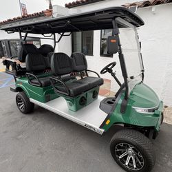 Luxury Street Legal LSV Lithium 72-Volt Golf Cart
