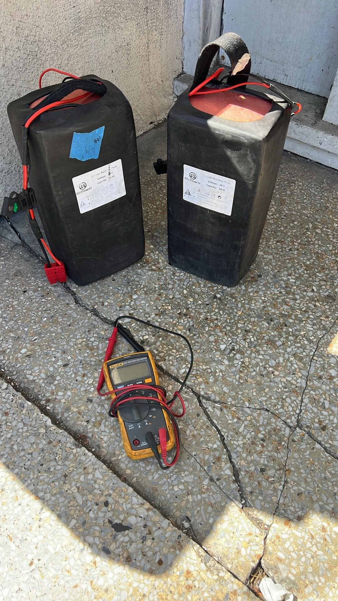 E bike btrpower battery 48V 50AH