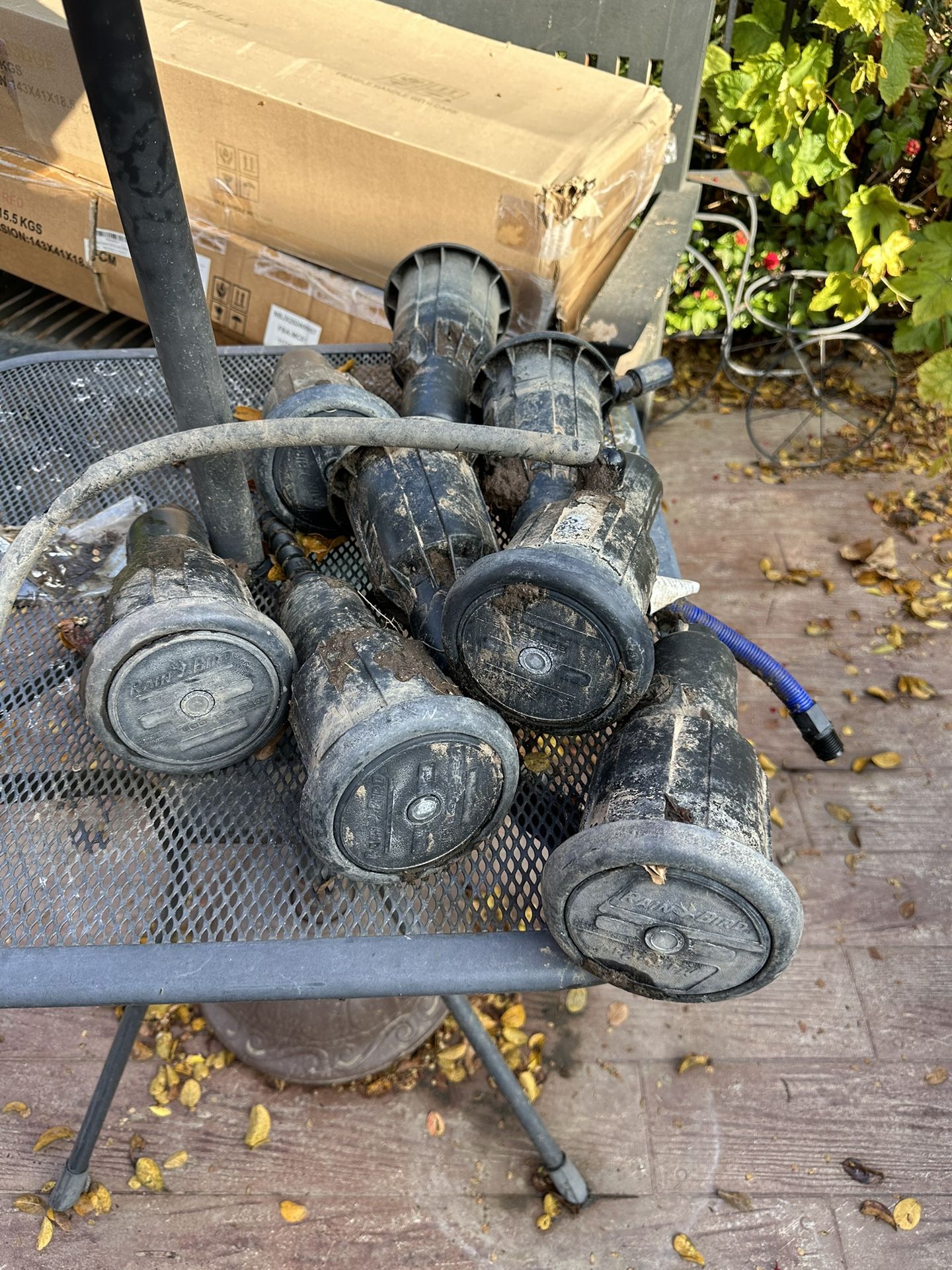 8 Big Rainbird Sprinklers