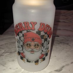 Merry Dude And Grinch Cup