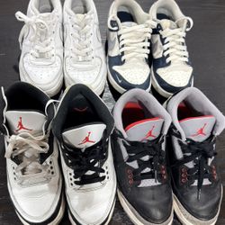 Bundle Of 4 Nike Sneakers (size) 5.5 