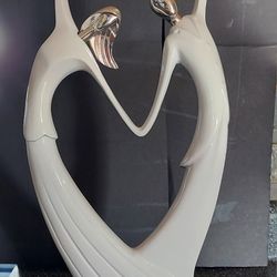 Contemporary Hearts Of Love Sculpture