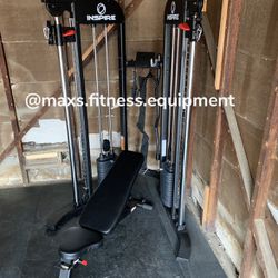 NEW Ftx Functional Trainer With Bench + Attachments 