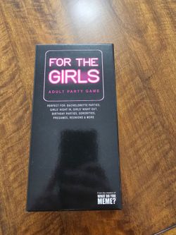 For The Girls Card Game - Adult Party Game $6 OBO