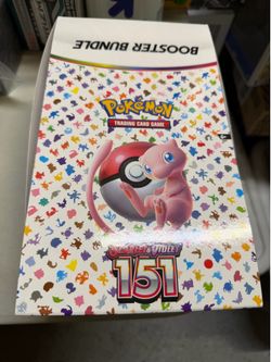 Pokemon 151 booster bundle case unsealed