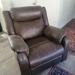 Couch with chair