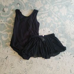 Girls Leotard and Skirt