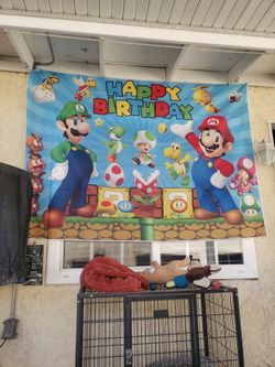 Super Mario Banner