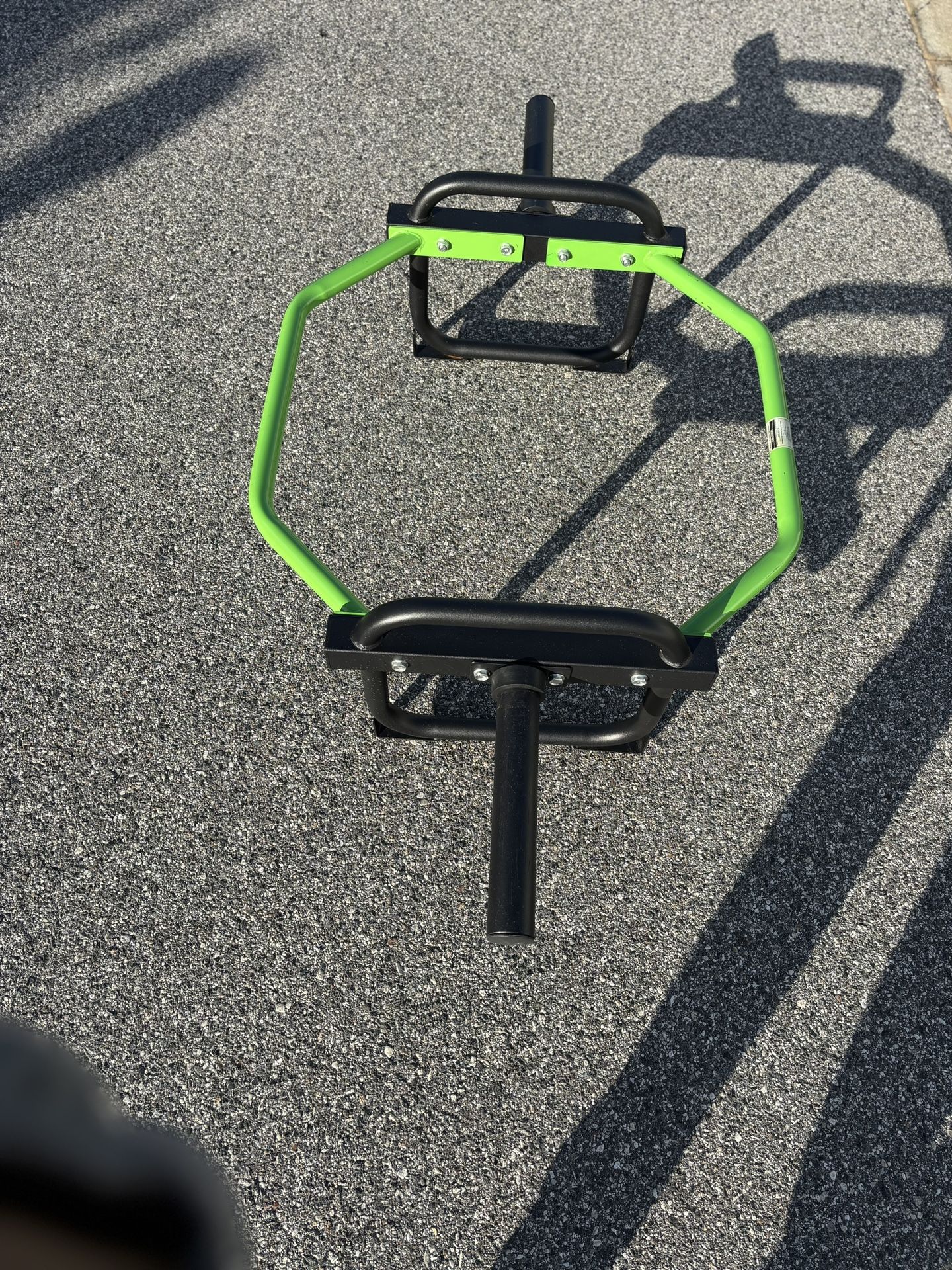 CAP Barbell Olympic Trap Bar – Green, 500lb Capacity